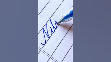 Nitya     || Comment your name..|| #viral  #cursive #cursive-handwriting #shorts