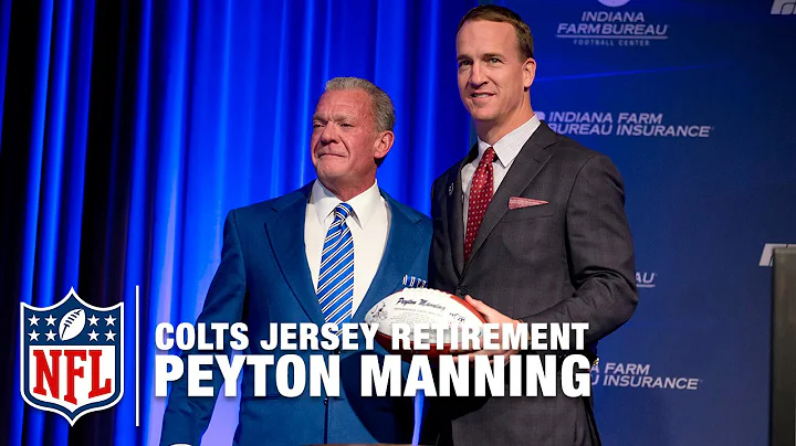 Colts Retire Peyton Manning's Jersey & Announce Statue (Full) | NFL News