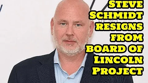 Veteran Republican strategist Steve Schmidt resign...
