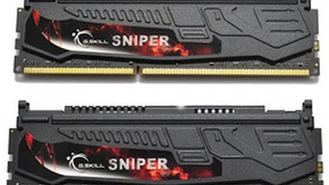 G.SKILL Sniper 16GB 2400 (PC3 19200) Memory (F3-2400C11D-16GSR) SDRAM Review Unboxing