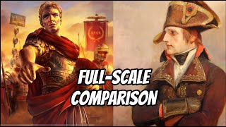 Julius Caesar vs Napoleon Bonaparte | Full-scale comparison