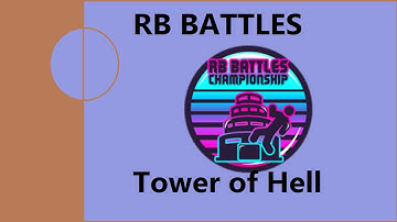 RB BATTLES BADGE, Tower of Hell
