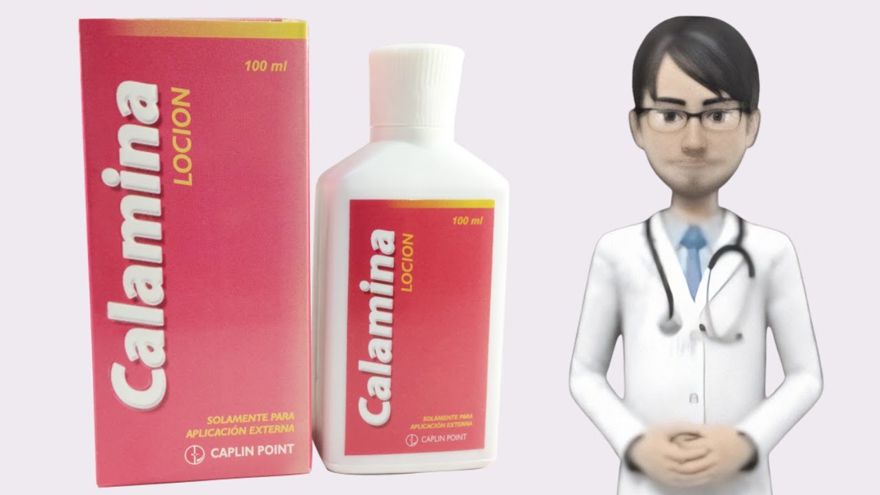 ¿Qué es la calamina y para que sirve la calamina locion, crema? - YouTube