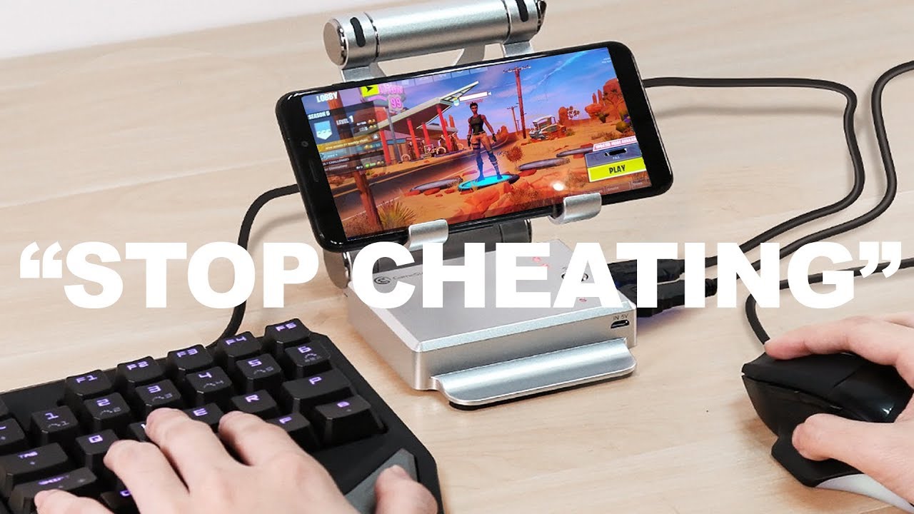i tried out for a mobile fortnite clan while cheating - how to cheat in fortnite mobile