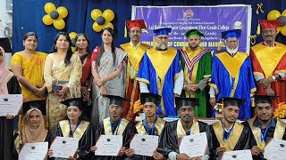 Information Lal Bahadur Shastri Govt First Grade College Graduation Day. News
