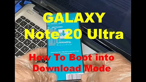 Samsung Galaxy Note 20 Ultra | How To Enter Download Mode | How To Use Flash Mode