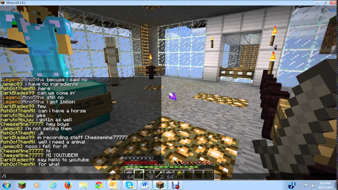 Orange Minecraft Client Minecraft annoying orange server sky block ep:2 - YouTube