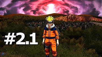 Naruto: Ultimate Ninja Heroes 2 ( PPSSPP 1.5.4 )| Walkthrough | Part 2.1 | 1080p