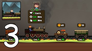 TrainClicker Idle Evolution‏ Gameplay Walkthrough Part 3 (Android,IOS)