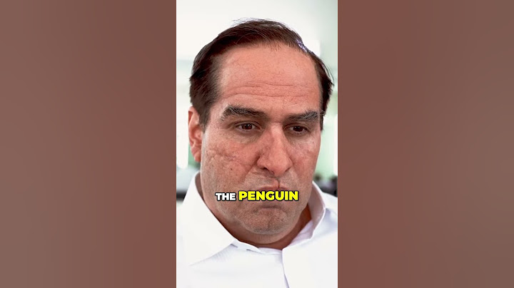 Colin Farrell On Transforming Into The Penguin's Makeup
