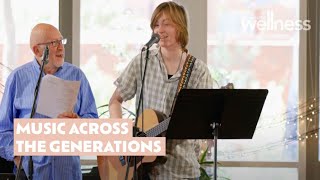 Uniting generations through music therapy