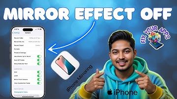 How To Disable Mirror Effect On Selfie Camera | iPhone Tutorial (2025)