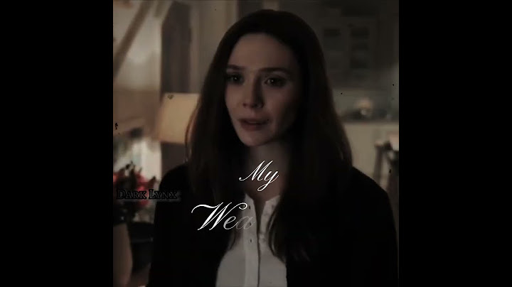 (Warning: Multiverse of Madness spoilers!) Wanda Maximoff edit || Weakness 💔