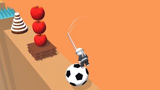 CHOP CHOP SAMURAI Gameplay 2022 Free Mobile Gaming ASMR Satisfying Video screenshot 4