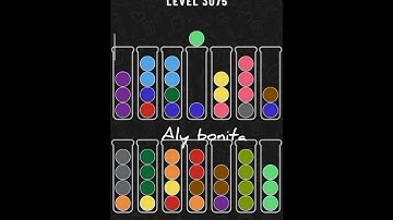 ball sort puzzle level 3075