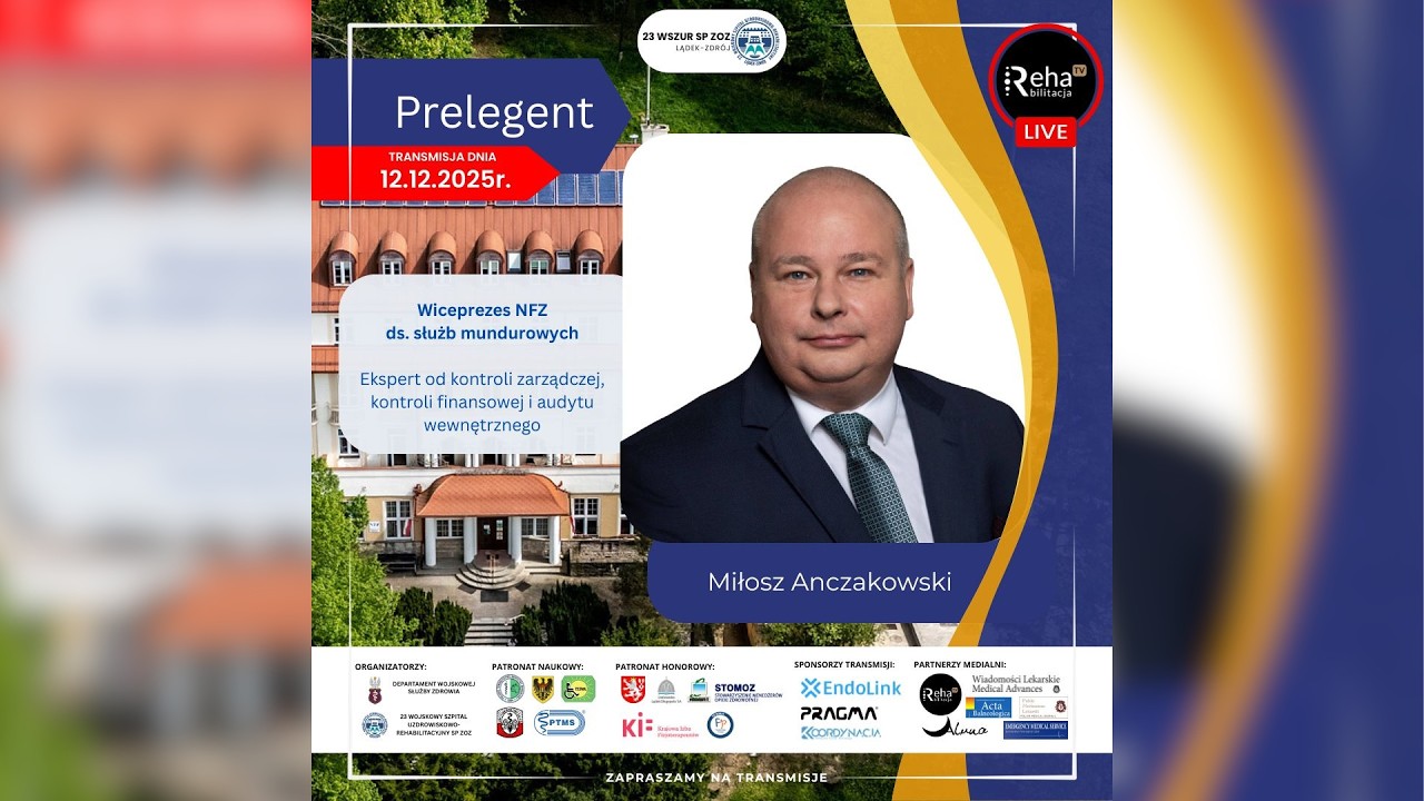 Miłosz Anczakowski Rehabilitacja i lecznictwo uzdrowiskowe dla służb mundurowych - Lądek-Zdrój 2025