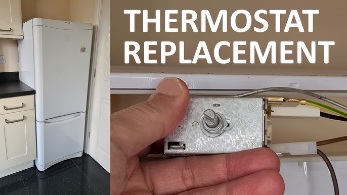 Changement ampoule et réglage du thermostat - Réfrigérateur FAR