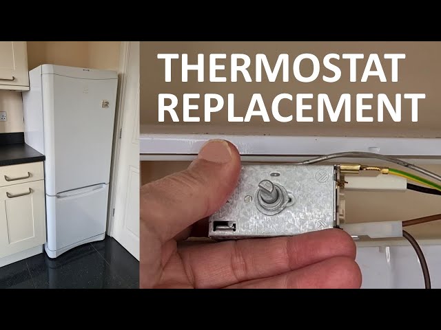 How to replace fridge freezer thermostat 