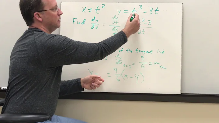 BC Video 10.2--Calculus with Parametric Equations