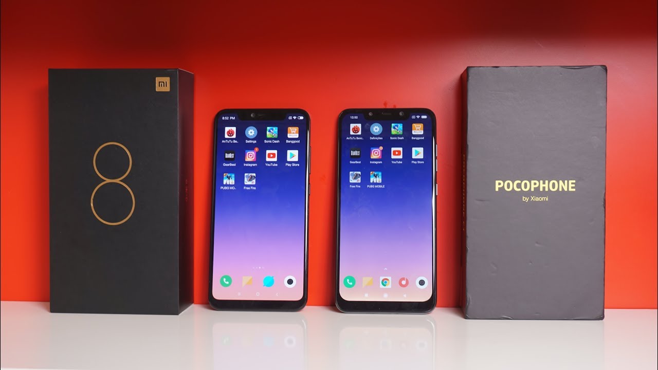 Xiaomi Mi 8 Vs Pocophone F1