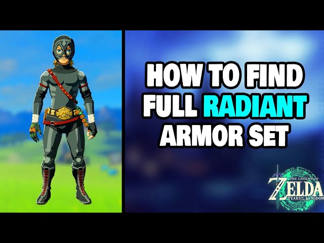 Zelda: Breath Of The Wild: How To Get The Radiant Set