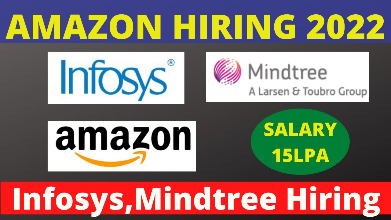 Amazon Hiring 22 Batch Mindtree Infosys Renault Off Campus Hiring 21 Youtube