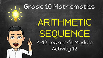 ARITHMETIC SEQUENCE | K-12 Learner
