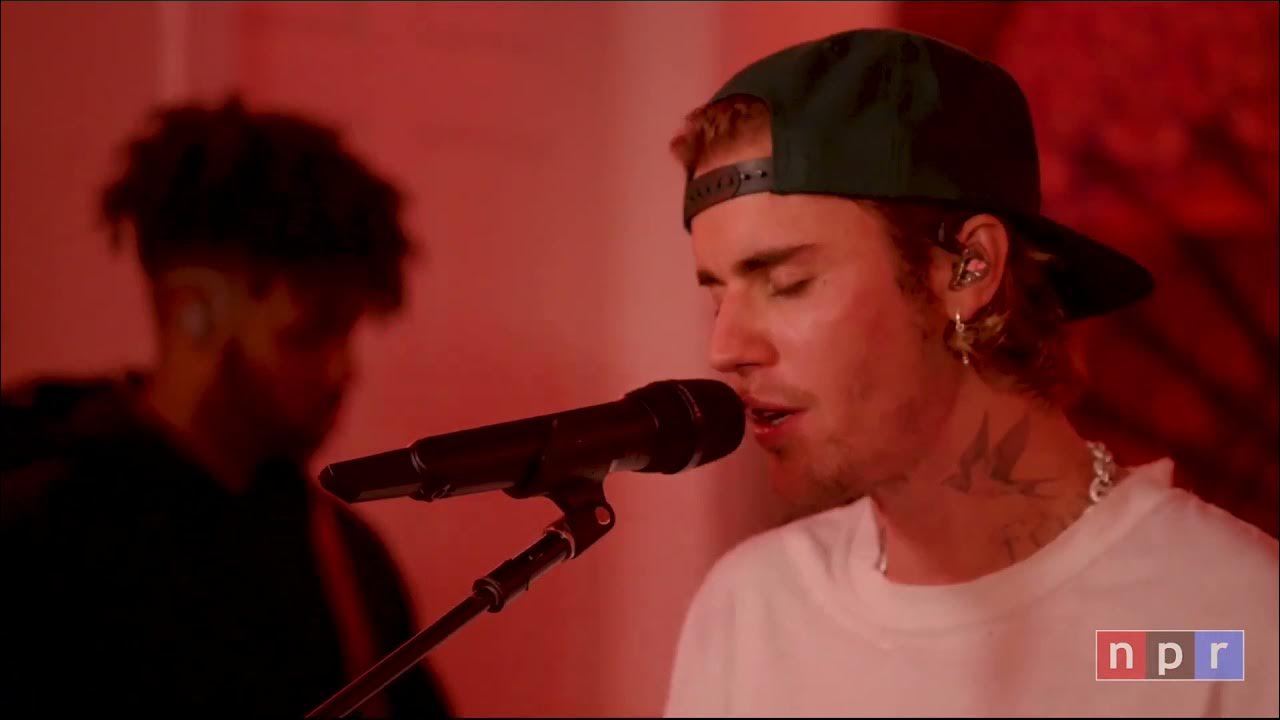 "Peaches" Tiny Desk (Clean) Justin Bieber YouTube