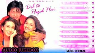 Dil To Pagal Hai All Songs Jukebox || Shahrukh Khan, Madhuri, Karishma Kapoor  || Dil To Pagal Hai