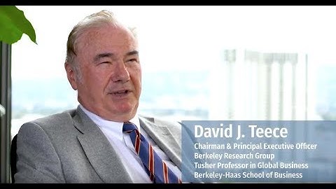 David Teece Award Video