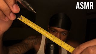 ASMR || measuring + drawing you✍️ (funny sketch artist roleplay)