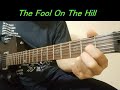 ギターコード解説 「フール・オン・ザ・ヒル」(The Fool on the Hill) Let's play guitar chord lesson