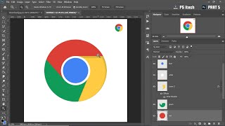 Create Chrome Logo in Photoshop with ps itech