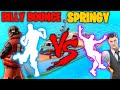 FORTNITE BILLY BOUNCE VS SPRINGY EMOTE