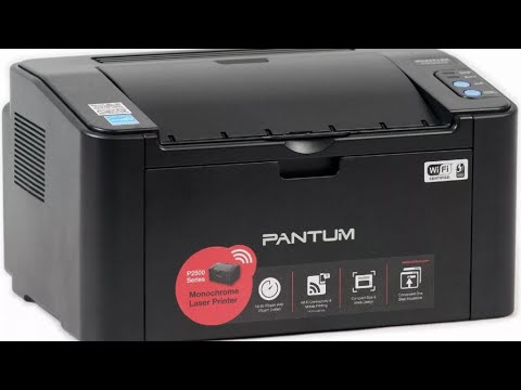 Бюджетный принтер PANTUM P2500W. Распаковка. Подключение