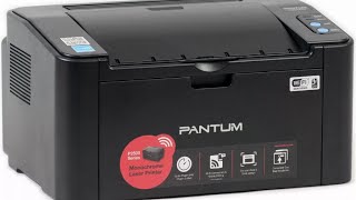 Бюджетный принтер PANTUM P2500W. Распаковка. Подключение