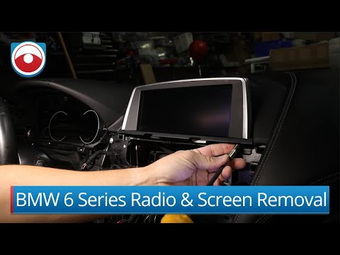 Radio and screen removal | BMW 6 Series 2012-2018 & 2019 Grand Coupe