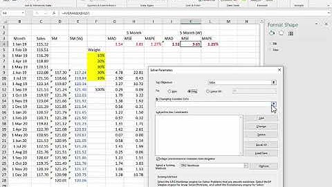 การพยากรณ์ด้วย Excel เบื้องต้น
