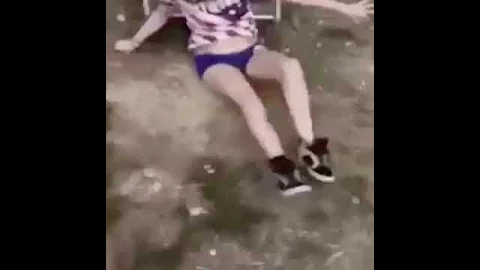 stan twitter // girl sliding up a staircase