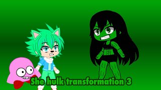 She hulk transformation 3