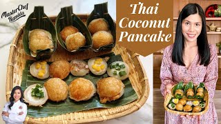 How To Make Thai Coconut Pancake/ Kanom Krok / Classic Thai Recipe