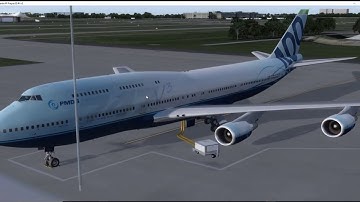 [P3D] PMDG 747-400 Cold and Dark startup