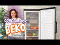 🧊 Beko RFNE290L41GN | Congelador vertical de 256 litros, 7 cajones y No Frost