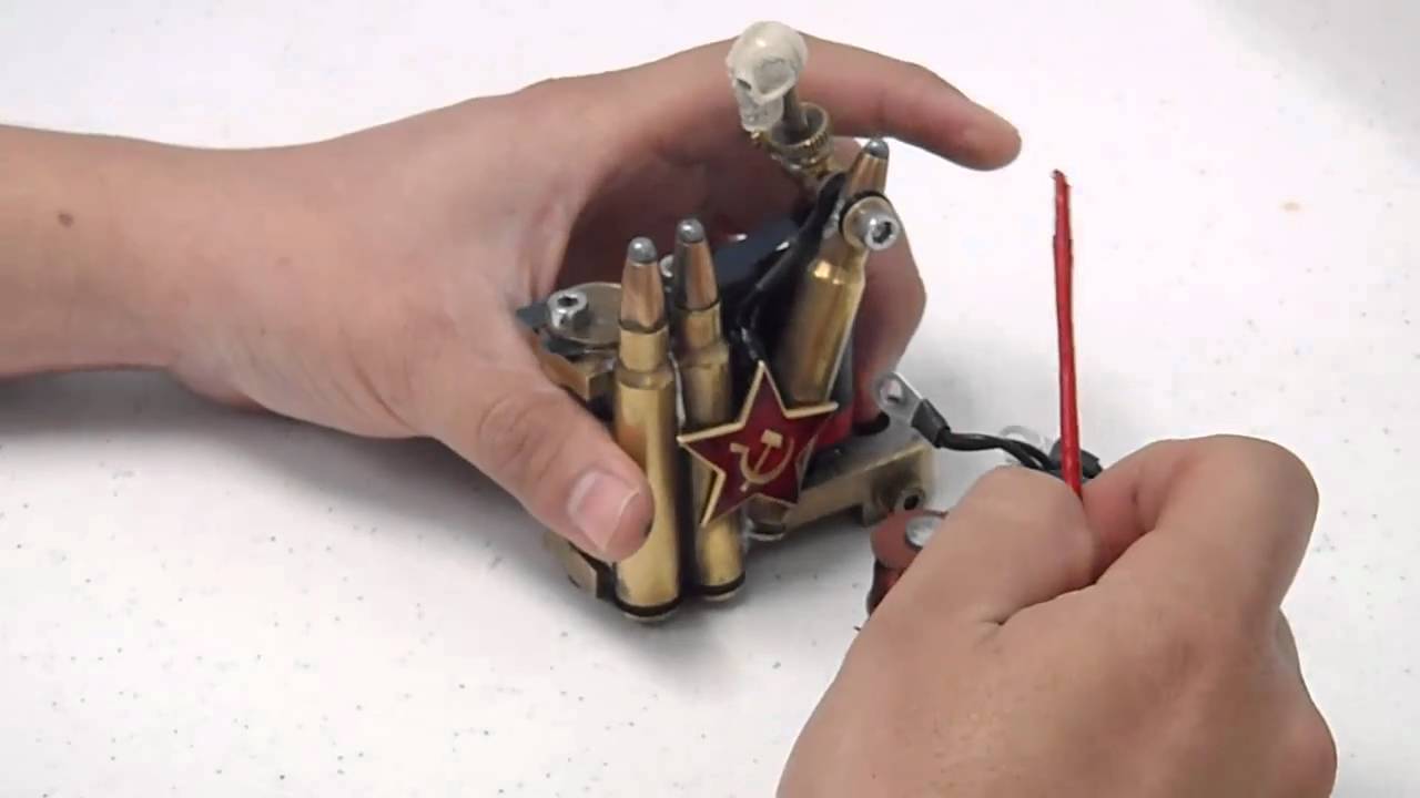 BUILDING A CUSTOME TATTOO MACHINE PART 2 YouTube