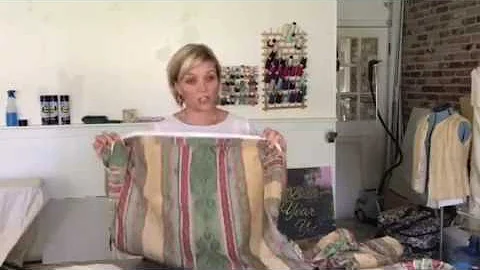 How to measure to make a Cushion