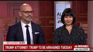 Jeremy Saland, Former Asst. District Attorney Discusses Trump's Indictment with MSNBC Chris Hayes