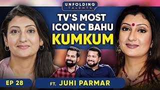 Juhi Parmar on Kumkum Success, TV Actors Struggle, Fake News & First Income | Unfolding Talents EP28