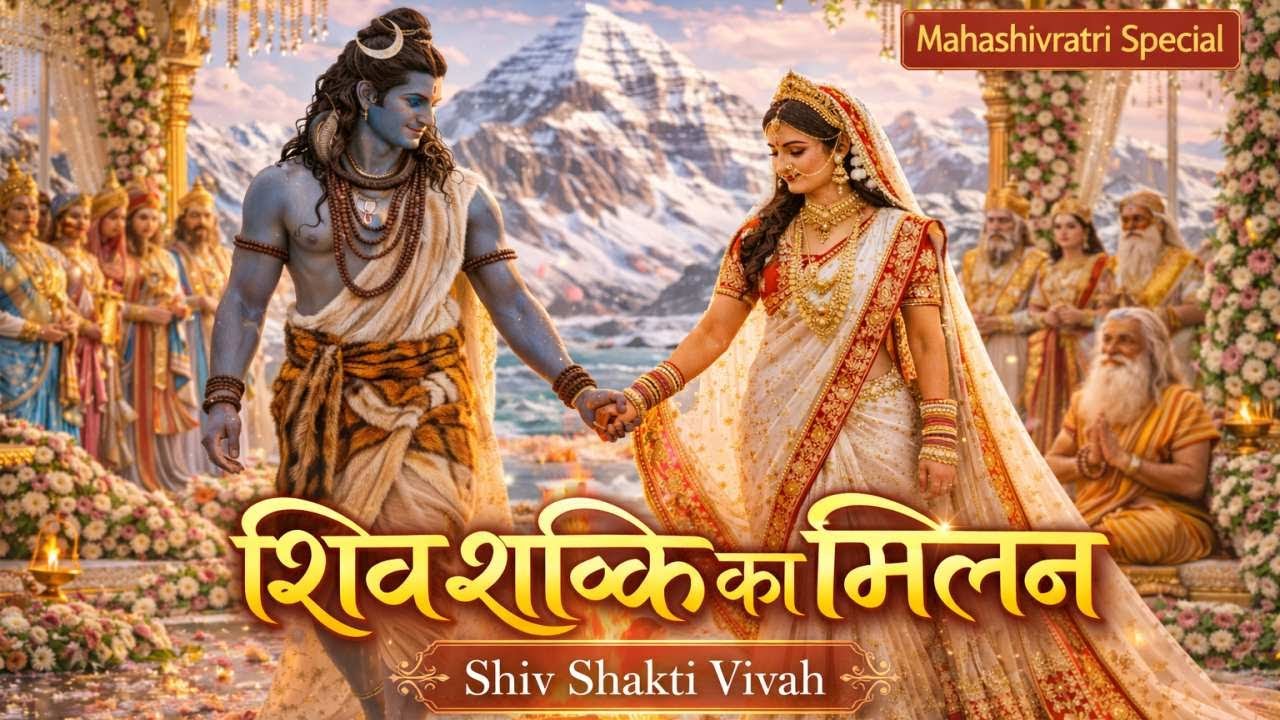 शिव शक्ति का मिलन | Shiv Shakti Vivah | Mahashivratri 2026 Special Bhajan | Shiv Bhajan | Mahadev