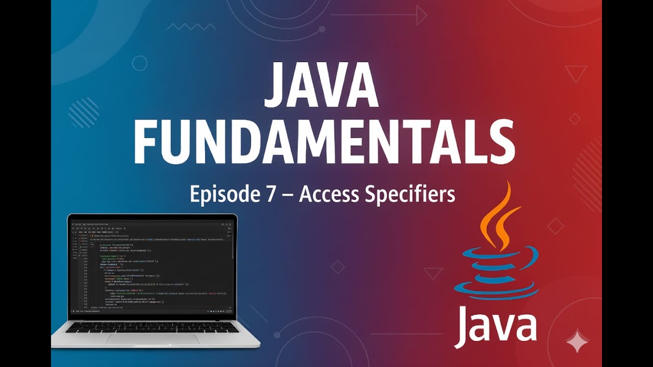 Access Specifiers in Java | Episode - 7 | Public, Private, Protected ...