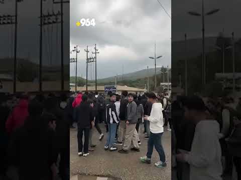 لەدژی نەبوونی کارەبا دانیشتووانی قەزای دوکان چوونەتە بەردەم قایمقامییەتی قەزاکە